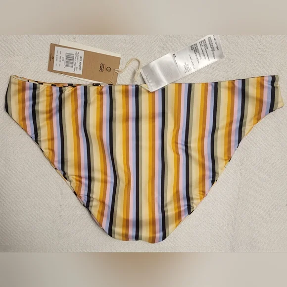 Billabong Swim Postcards From Paradise Lowrider Reversible Bikini Bottoms Large - Picture 9 of 17